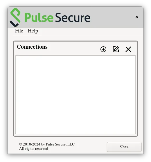 Pulse Secure UI